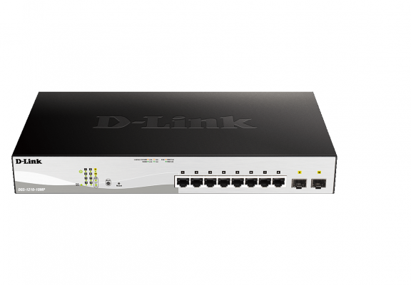 Smart Switch D-Link DGS-1210-10MP