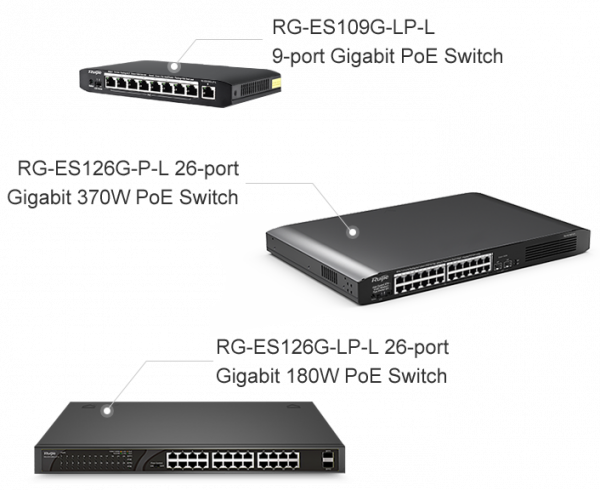 Smart switch RG-ES126G-LP-L