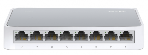 Switch TL-SF1008D Bộ Chia Tín Hiệu Để Bàn 8 Cổng 10/100Mbps