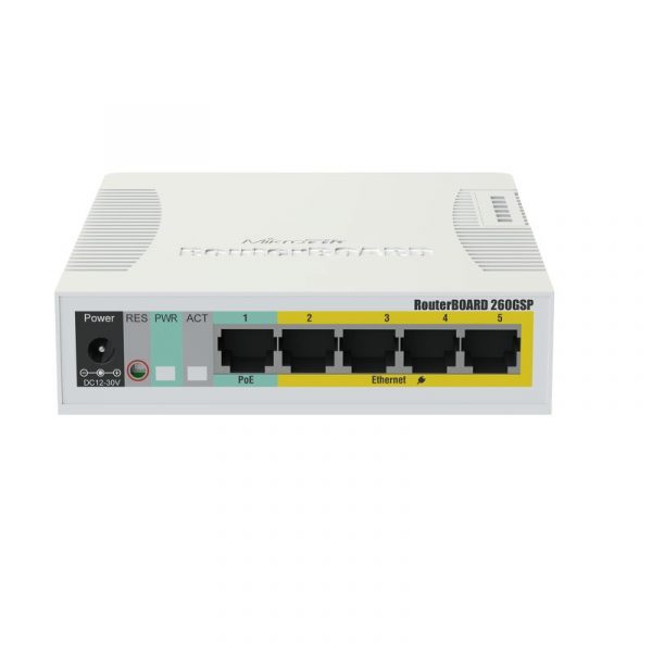 CSS106-1G-4P-1S Smart Switch Mikrotik