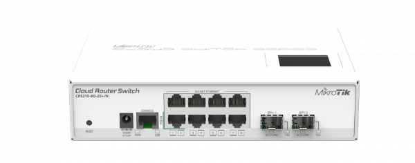 Cloud Router Switch CRS210-8G-2S+IN